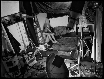 Selbstdarstellung im Atelier