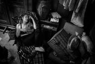 Artist Bessie Graefin von Bruehl, foto by HaPe Muff