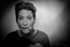 Artist Bessie Graefin von Bruehl, foto by HaPe Muff