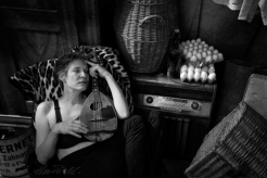 Artist Bessie Graefin von Bruehl, foto by HaPe Muff
