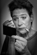 Artist Bessie Graefin von Bruehl, foto by HaPe Muff